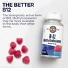 KAL Methyl B12 1000mcg 90 Count Fast Dissolving Raspberry Energy Supplement