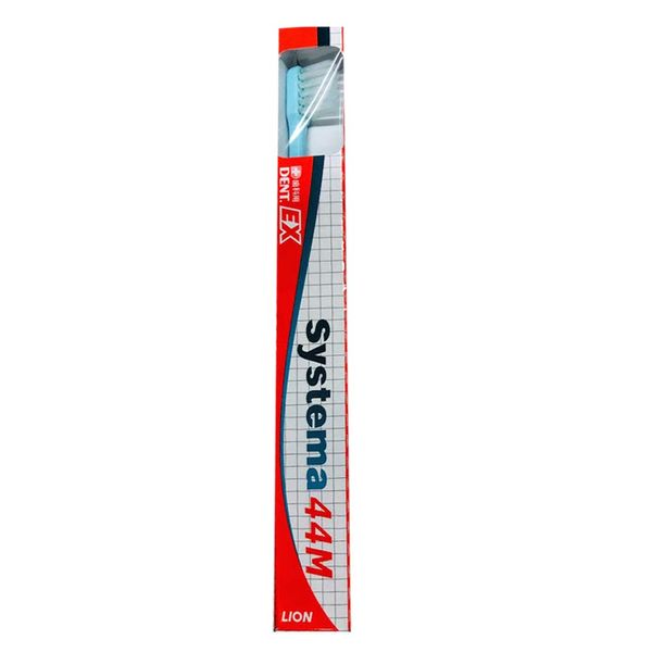 Lion DENT .EX Systema Toothbrush 1 Piece 44M (Compact Normal) Blue