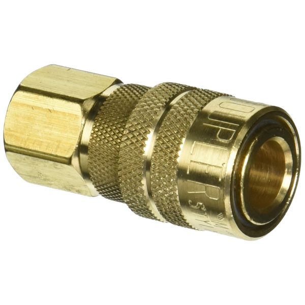 Milton (S-715) 1/4" FNPT Female M-Style KWIK-CHANGE Coupler , Red