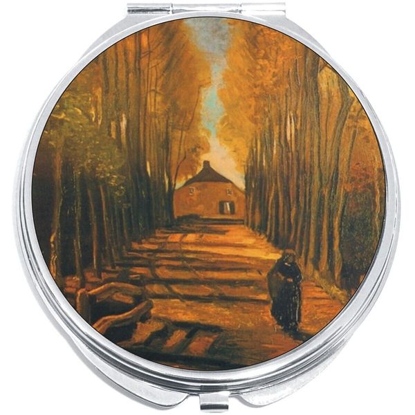 Tree Lined Path Compact with Mirrors - Perfect for your Pocket or Purse