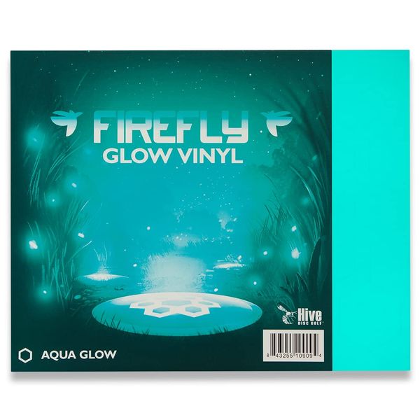 Hive Disc Golf Accessories Firefly Glow Vinyl (Aqua)