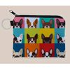 Generic Women's Cute Dog Emojis Wallet Purse
