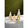 Mud Pie Ceramic Tree Votive Holders, Small, 4 1/2" x 2 1/4" Dia