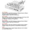 Byforphye Charging Station for Multiple Devices, 9-in-1 Charging Organizer wi...
