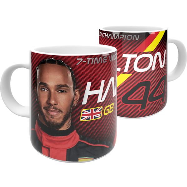 Partisan Lewis Hamilton F1 Ceramic Mug 2025-11oz