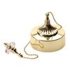 Deluxe 6Amp 2 Way Ceiling Switch Brass FPK1-PB-51