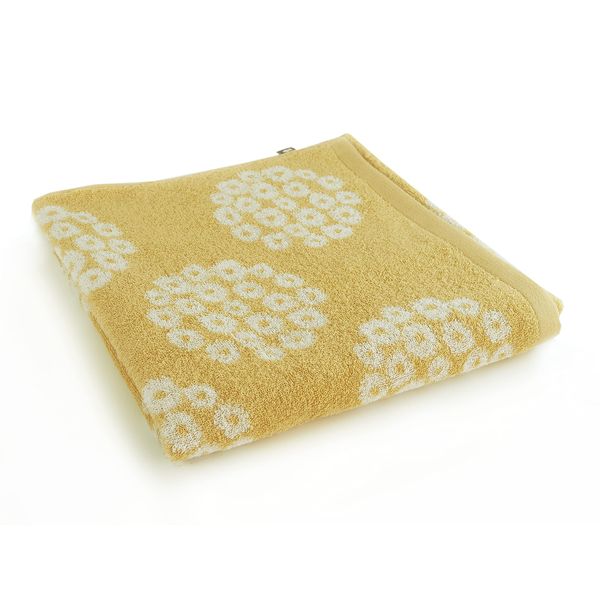 Kosugizen Onnera Bath Towel, Ippy, 23.6 x 47.2 inches (60 x 120 cm), Yellow