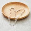 Philip Jones Silver Plated Paperclip Necklace