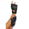 Forplay Women's Fingerless Moto Gloves, Black, One Size