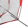 7×7' Baseball Net Softball Practice Hitting Pitching Net w/Strike Zone,Carry Bag