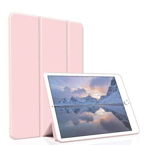 Divufus Case for iPad Mini 4 (2015 Released), Lightweight Slim Auto Sleep/Wake Trifold Stand Smart Cover, Soft TPU Case for iPad Mini 4th Generation 7.9 Inch, Pink