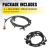 ABS Wheel Speed Sensor Rear Left+Right Fit For Ford F150 2011 2012 2013 2014 EJ