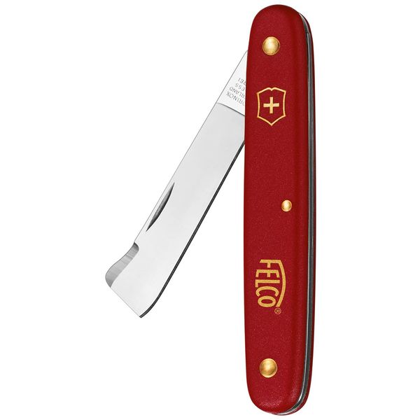 Felco 39020 Budding Knife Nylon Handle, Red, 57 mm/2.3 inch