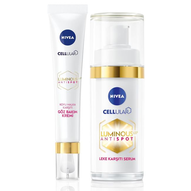 NIVEA Luminous630 Leke Karşıtı Serum 30ml ve Luminous630 Koyu Halka Karşıtı Göz Kremi 15ml