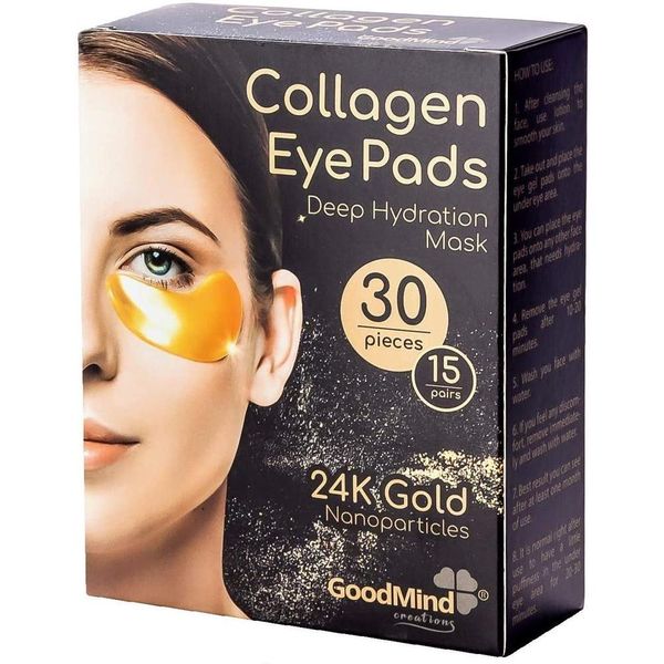 Collagen Gel Eye Mask Patch Active 30pcs Hydrating Puppy Eyes Under Eyes Bag Purple Reducer Pad Gel Face Skin Treatment Mask