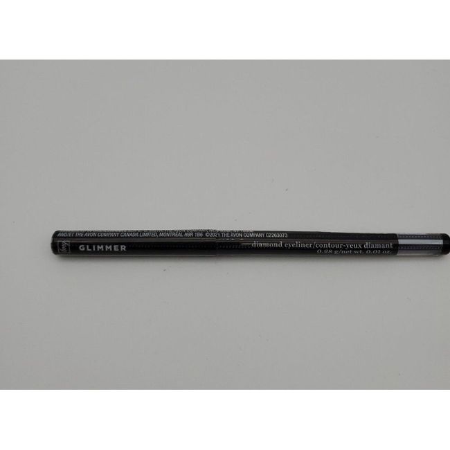 new Avon fmg glimmer glimmersticks eye liner pencil - blackest Black