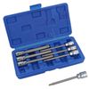 US Pro 1373 8pc 3/8''dr Star Bit Socket, Long Torx Tamper, Security Set T25-T60, Blue