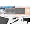 MHPOWOS 220 Watt Foldable Monocrystalline Solar Panel Charging for Powerstation