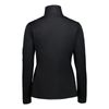 CMP Damen Light Fleece Softech carbonium Finishing Sweatshirt, Nero, D36, Schwarz