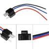 YUNPICAR H4 Headlight Fog Light Coupler Cable Female Replacement/Processing/Expansion Waterproof Plug Socket (H4 Conversion Connector)