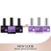 BTArtboxnails Square Nail Tips Glue Gel Builder Gel and Top Coat