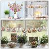 AFYHH 30Pcs Easter Egg Bunny Decorations For Tree Hanging Easter Decorations Home Indoor Easter Hanging Eggs Bunny Ornaments Easter Tree Decoration