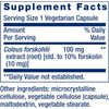 Life Extension Forskolin 10 mg 60 VegCap -2 PACK
