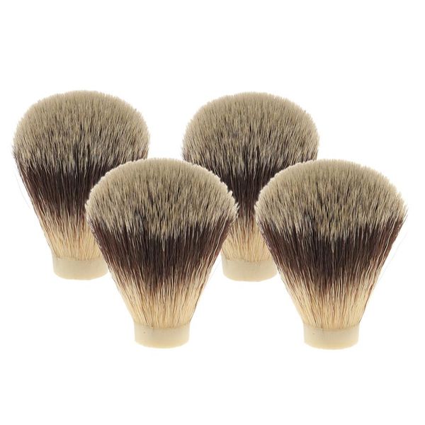 Hair brush, shaving, brush head, nylon brush, beauty, barber, face wash, set of 4, shaving