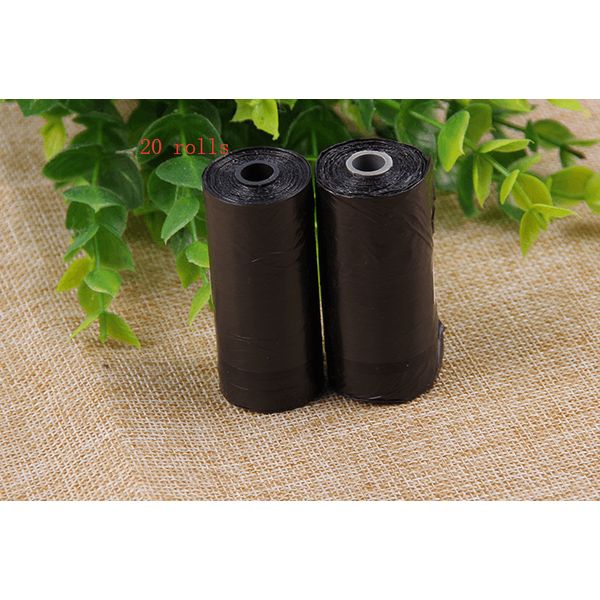 Pet Waste Disposal Buddy - Black / 20 Rolls