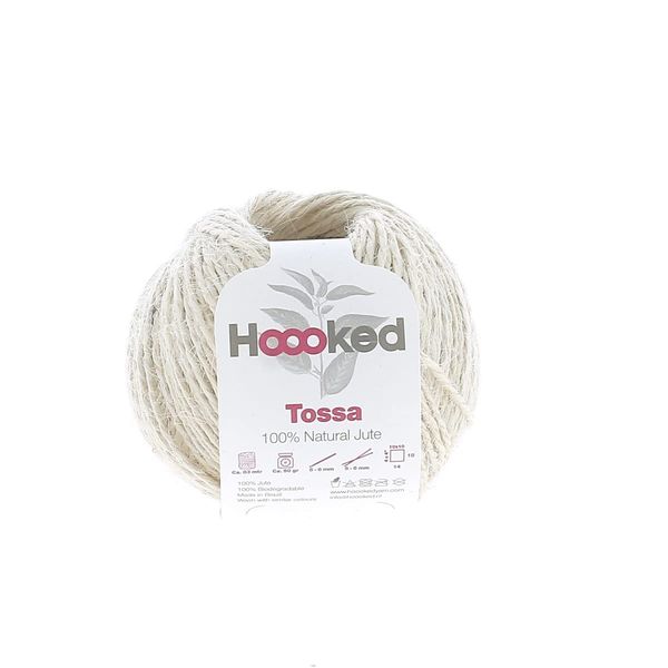 Tossa - 100% Natural Jute Vanilla Cream 50g
