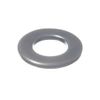 10 X Flat Steel Plain Washers - BZP Weatherproof - M8 Hole Size