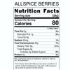 Michele's Pantry Allspice Berries 2 lbs. Net Wt.  (B-2-A)