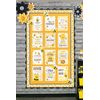 Teacher Created Resources Buzzing Bees Positive Sayings Small Poster Pack (TCR6914)