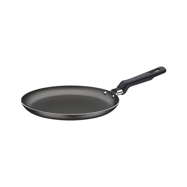 Tramontina 20389/022 Pancake Frying Pan, Loreto 22 cm Aluminum, Non-Stick (Fluorine Coated), For Gas Fire, Lightweight, Non-Stick 20389/022