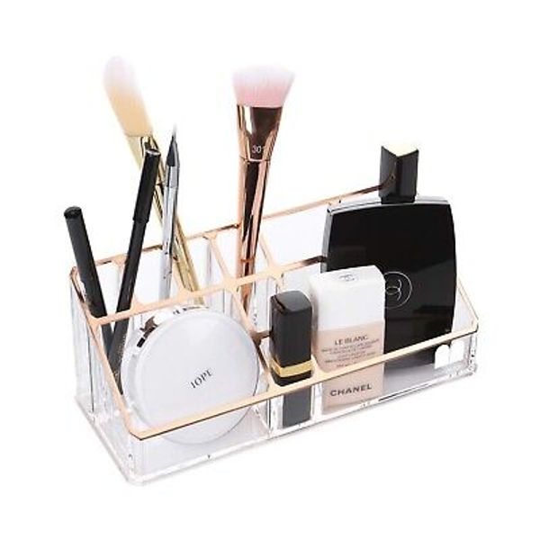 Makeup Caddy Organizer Small Makeup Vanity Clear Makeup Organizer Vanity Orga...