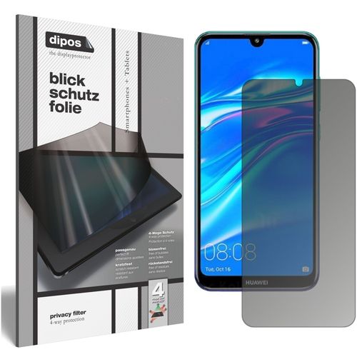 Screen Protector for Huawei Y7 Pro (2019) Privacy Filter 4-Way Protection dipos
