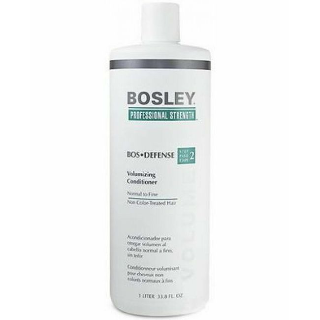 Bosley Defense Volumizing Conditioner For Normal to Fine Non Color Hair 33.8 oz