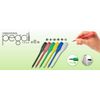 LITE Clip Pencil Pegsil, 25 Pieces (Orange)