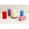 3D Rose Soy Wax Candle (Purple)
