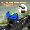 CXFDDV Scope Level Kit - Scope Leveling Kit, High Precision Scope Bubble Level, Magnetic Universal Leveling Tool Blue