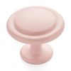 Ravinte 15 Pack 1-1/4 inch Kitchen Cabinet Knobs Drawer Knobs Dresser Knobs Pink Frosted Zinc Knobs Drawer Pulls Door Knobs Dresser Drawer Handles Knobs for Dresser Drawers