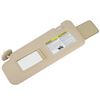 ECCPP Beige Car Sun Visor Left Driver Side Windshield Visor fit for Highlander 2008-2013 with Sunroof