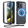 Beeasy for iPhone 15 Pro Max MagSafe Magnetic Case - Waterproof, Shockproof, Dustproof - Built-in Screen Protector - 6.7 inch