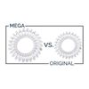 Kitsch 4 Piece Mega Thick & Long Hair Coil Set (Clear)