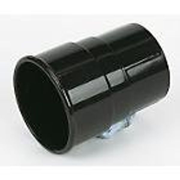 FloPlast Mini Gutter 50mm Black Pipesocket