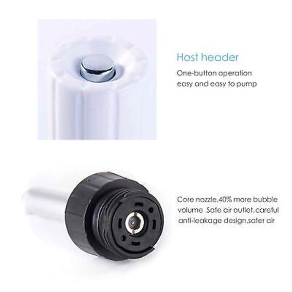 Portable 1000ML Sparkling Water Maker Soda Dispenser for DIY Bubbles Drinks