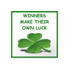 CafePress Winners Sticker Square Bumper Sticker Car Decal