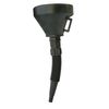 Dapetz ® Plastic Funnel With Spout - 140mm With Brassed Gauze Filter - Thick Durable
