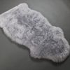 NEW 100% Genuine STEEL/LIGHT GREY Sheepskin Rug Woolmark Certified