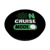 On Cruise Mode Ship Vacation Relaxation Muster Drill Fun PopSockets Adhesive PopGrip